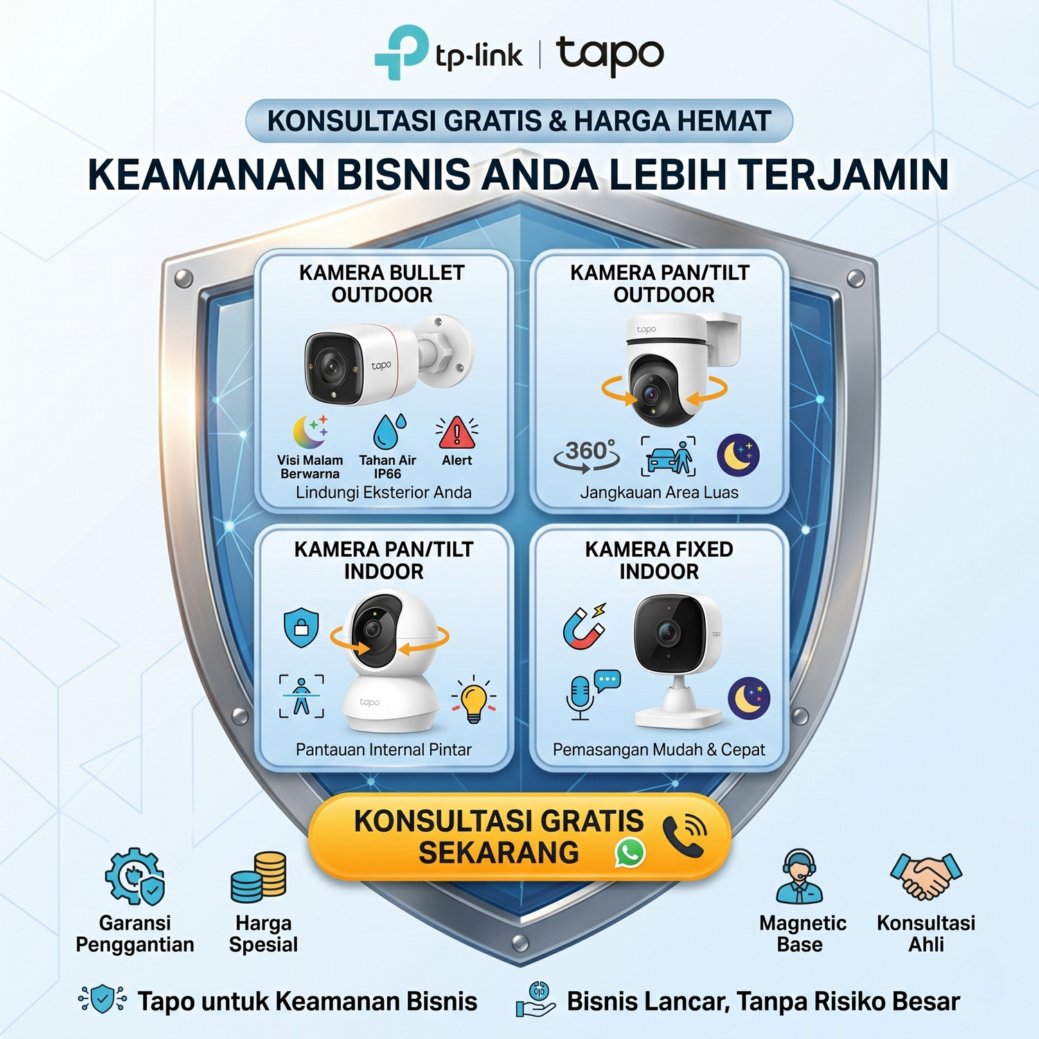 Lindungi Aset Bisnis Anda: Konsultasi Keamanan Gratis & Dapatkan Penawaran Harga Terbaik!
