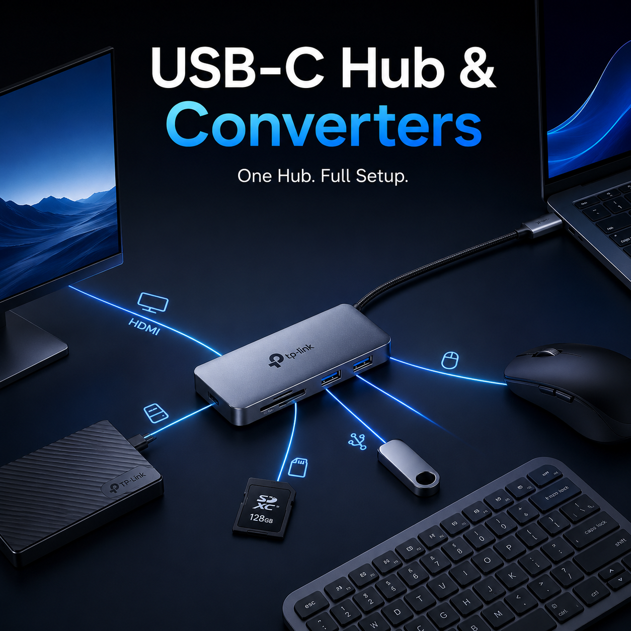 USB-C Hub & Converters